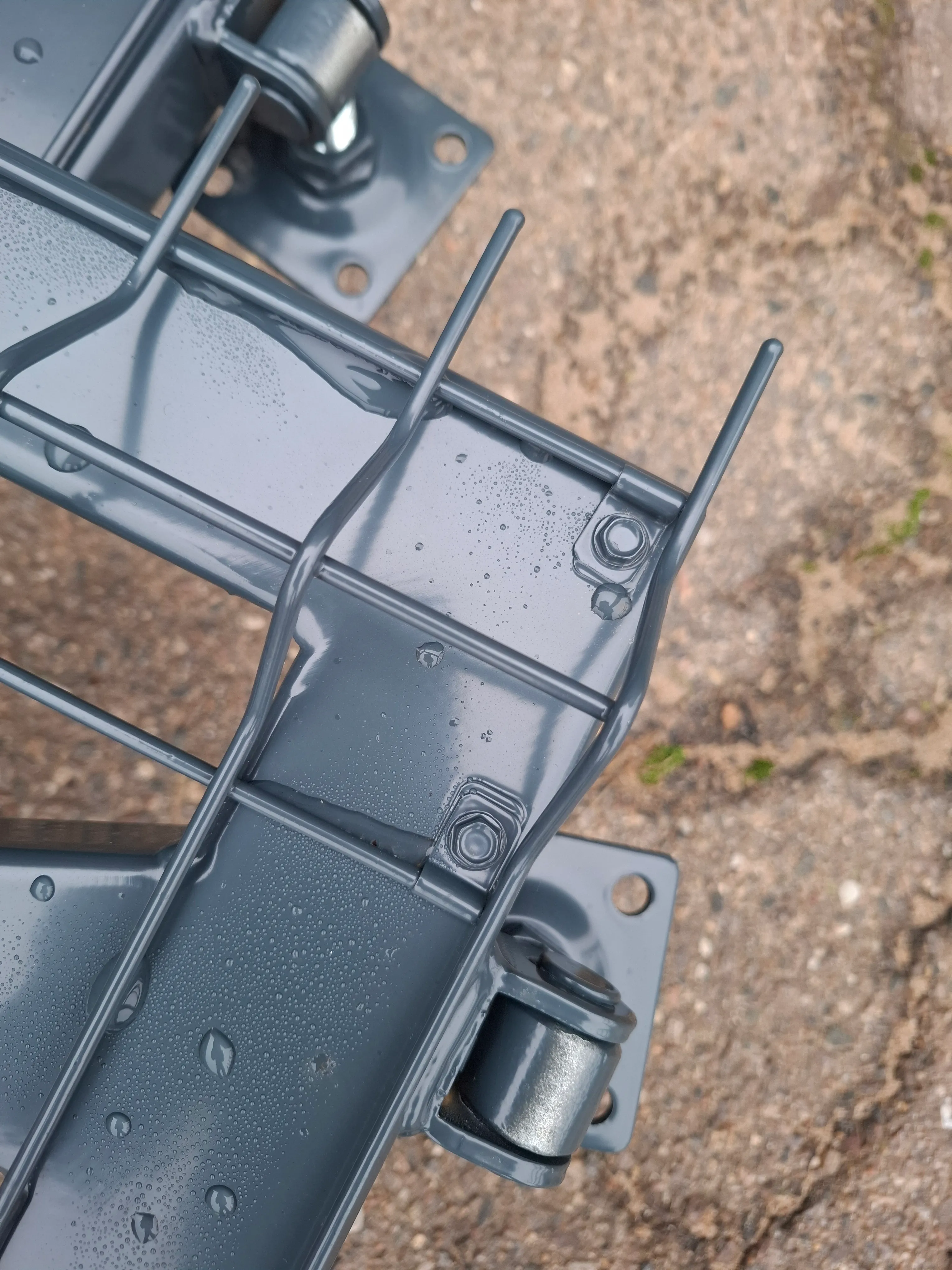Segmentiniai dvivėriai kiemo vartai 1700x5000 nuotrauka 4